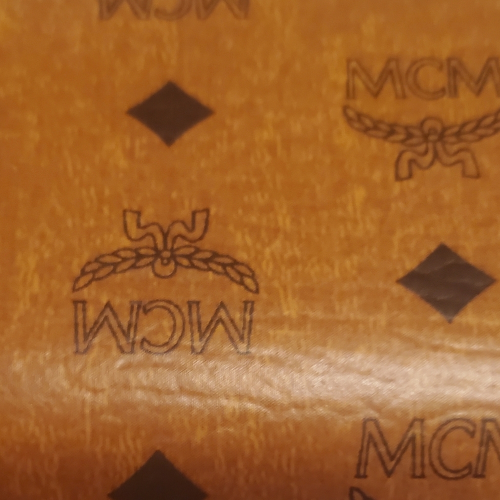 MCM Brown Monogram Glasses Case / CASE ONLY - Picture 4 of 5